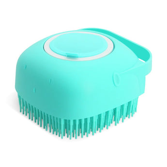 Grooming Scrubber Shower Brush For Bathing Short Hair Soft Silicone Brushes