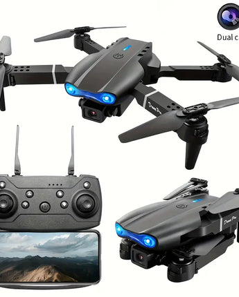 E99 Drone With Camera, Foldable RC Drone